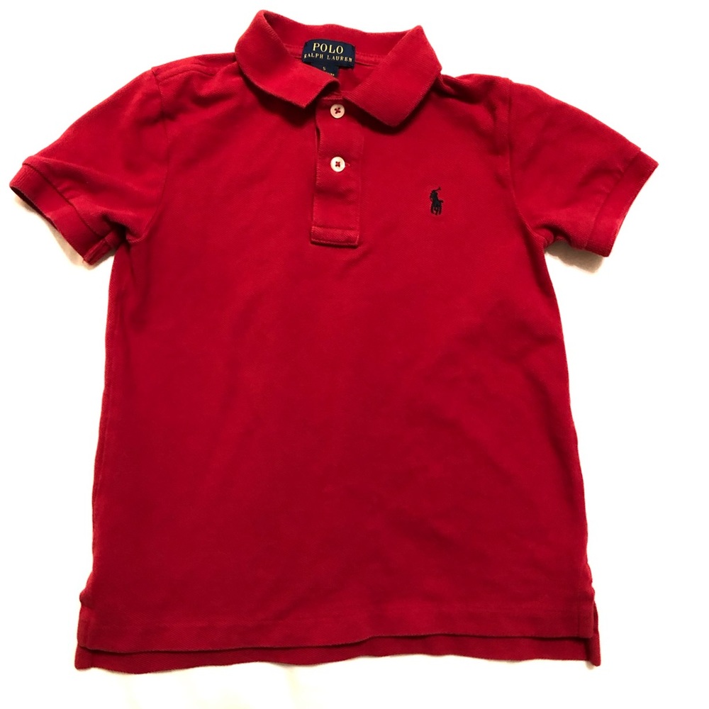 Polo Ralph Lauren - Red Polo Shirt - EUC